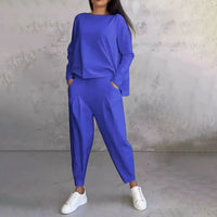 Leti Set – Komfort und Eleganz für Jeden Tag – Blau
