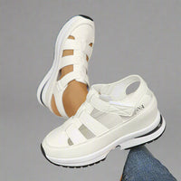 Frida | Elegante Orthopädische Sandalen – Weiß