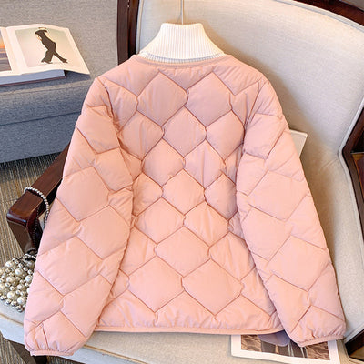 Stacey | Quiltierte Winterjacke mit Knöpfen für Damen