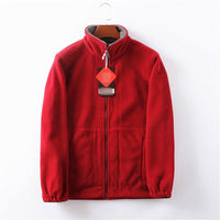 FINLEY - WÄRMENDE UNISEX JACKE – Rot