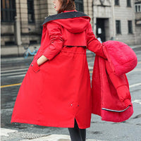 Aurora | Luxe Parka – Rot
