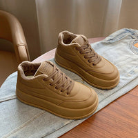 ANGELA - WARME FREIZEITSCHUHE – Khaki