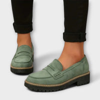 Alisa - Classic Loafer – Grün
