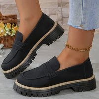 ISABEL - PLATFORM-SLIPPER MIT DETAILS – Schwarz