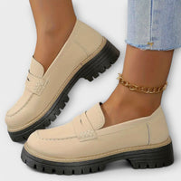 Alisa - Classic Loafer – Beige