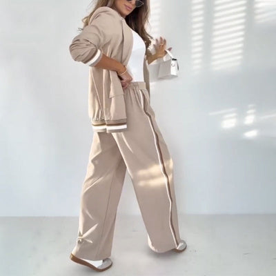 BAHAR - SET AUS BLAZER UND WEITEM HOSE