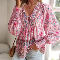 Anita™ | Elegante Bluse im Ibiza-Stil – Rosa