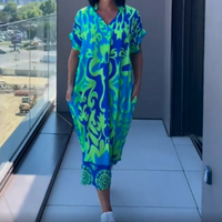 Eleonore™ Bequemer Eleganter Kleid – Grün