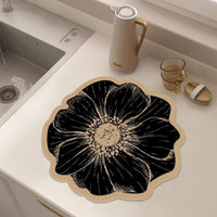 TrockenBlüte™ Schnell Trocknende Matte – Braun