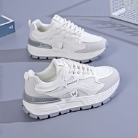 Klarisse - Leichter Schnür Turnschuh – Grau