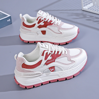Aloura™ - Leichte Plattform-Sneaker für Damen – Rot