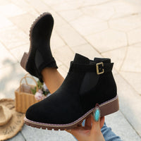 Bettine™ Schicke Alltag-Stiefeletten – Schwarz