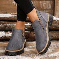 Solena™ – Orthopädische Stiefel – Grau
