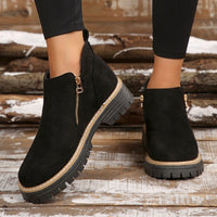 Solena™ – Orthopädische Stiefel – Schwarz