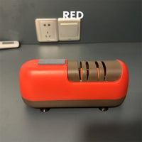 Professionelle elektrische Messerschärfer – Rot
