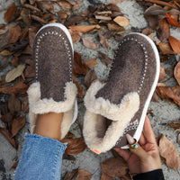 Jenel™ - Gemütliche Winter-Slipper mit Halt – Braun