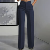 Bibi | Damen-Anzughose mit hoher Taille – Marine
