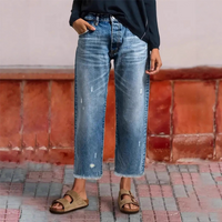 Yarelia - Gerade geschnittene Jeans – Klassisches Blau