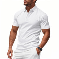 Quinlan - Modern Fit Poloshirt – Weiß