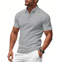 Quinlan - Modern Fit Poloshirt – Grau