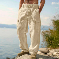 David | Vielseitige Cargo-Sommerhose – Khaki