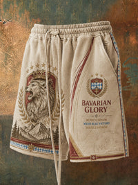 Herren-Shorts mit deutschem bayerischem Glanzmuster – als bild