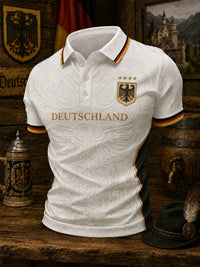 Herren-Fußballshirt mit Deutschland-Druck – als bild