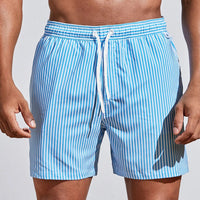 Stylische Herren Shorts – Hellblau