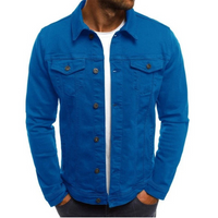 Stilvolle Herrenjacke | Herbst – Blau