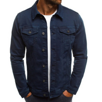 Stilvolle Herrenjacke | Herbst – Dunkelblau