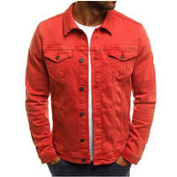 Stilvolle Herrenjacke | Herbst – Rot