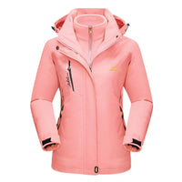MILLICENT - WASSERDICHTE 3-IN-1-JACKE – Rosa