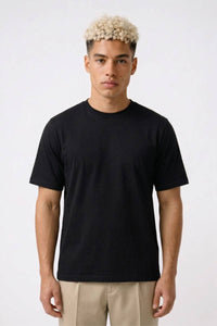 T-Shirt Herren - Lässig & Atmungsaktiv | Rundhals – Schwarz