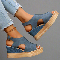 Luzie | Orthopädische Sandalen für entspanntes Gehen – Blau