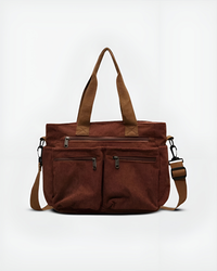 Städtischer Kord | Taschen – Braun