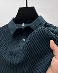 PRESTIGIO | POLO PREMIUM HERREN – Blau