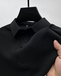PRESTIGIO | POLO PREMIUM HERREN – Schwarz
