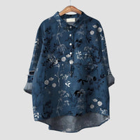 Anja™ | Elegante und zeitlose Bluse – Blau