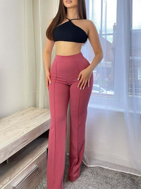 Trendige Schlaghosen für Damen | Sommer – Pink