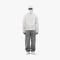 Trendiger moderner Herren-Kapuzenpullover | Warme – Weiß
