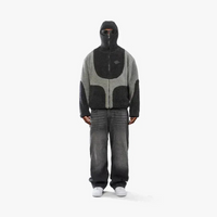 Trendiger moderner Herren-Kapuzenpullover | Warme – Grau