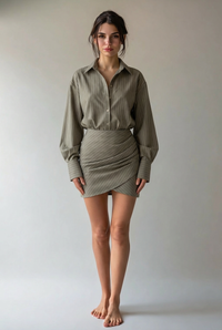 “Marija” Dress – Dunkelgrau