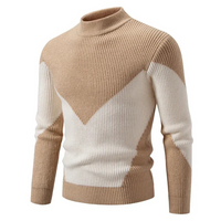 Liam® | Premium Pullover für Herren – Beiger Diamant