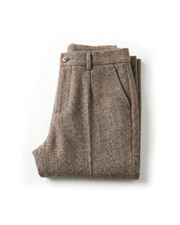 Paul | Elegante Wollhose für formelle Outfits – Braun
