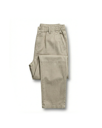 Elias | Hana Chino Hose mit feiner Silhouette Herren – Khaki