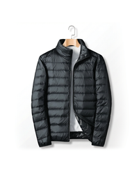 Leon | Aurora Insulated Jacke mit hochwertiger Optik – Schwarz