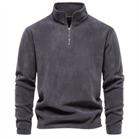 Claude™ - Premium Fleecepullover – Dunkelgrau