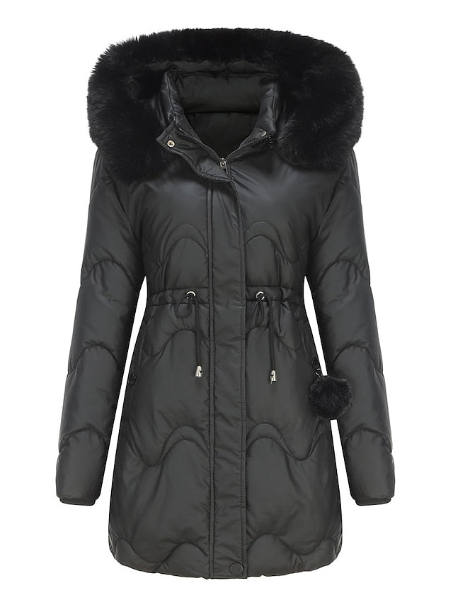 Geff | Elegante gefütterte Damen Winterjacke