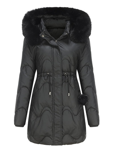 Geff | Elegante gefütterte Damen Winterjacke