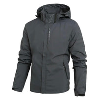 Herrenjacke | Funktionsausführung für Reisen und Außenbereiche – Marine